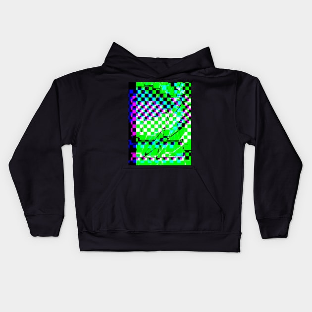 Realm of abstract forms Kids Hoodie by Evgeniya